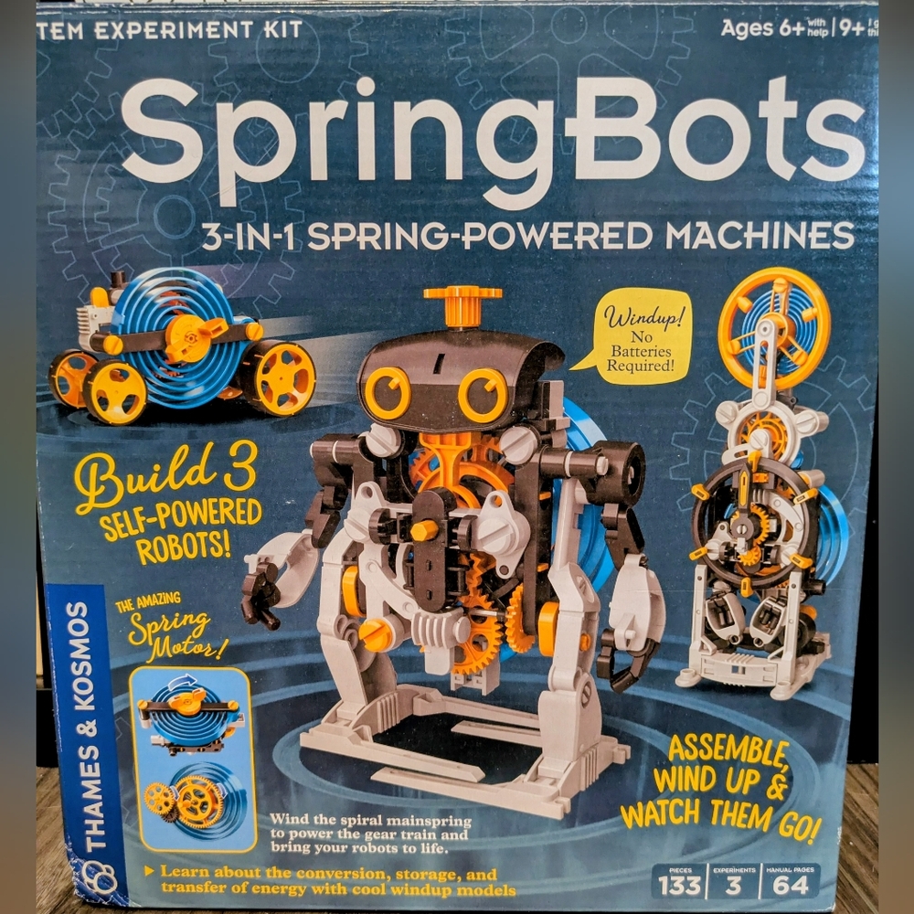 SpringBots 3-in-1 STEM Kit